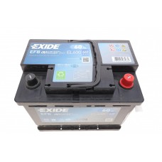 EXIDE Акумуляторна батарея 60Ah/640A (242x175x190/+R/B13) (Start-Stop EFB)  