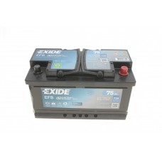 EXIDE Акумуляторна батарея 75Ah/730A (315x175x175/+R/B13) (Start-Stop EFB)   